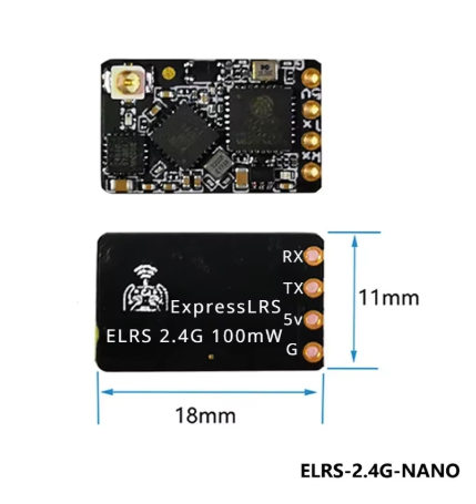 BETAFPV ELRS Nano 2.4GHz Empfänger – Ultraleicht und Kompakt