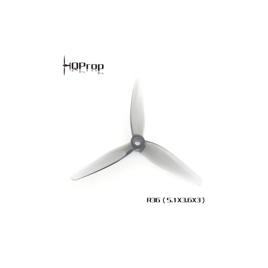 HQProp R36 Racing 5136 5,1" 3-Blatt Prop grey