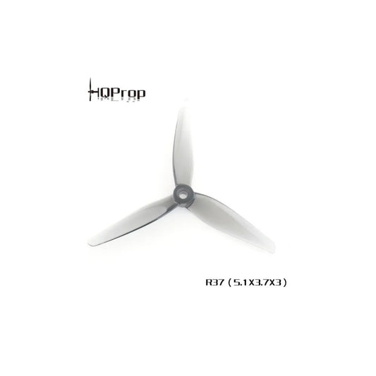 HQProp R37 Racing 5137 5,1" 3-Blatt Prop grey